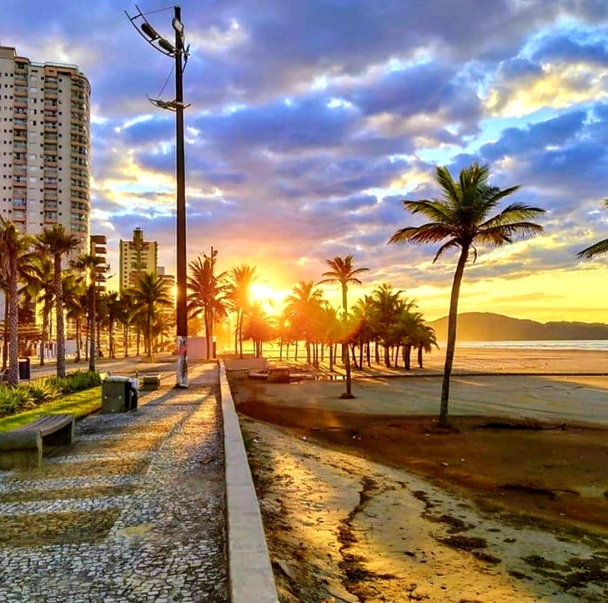 Apartamento Requinte E Sofisticacao Praia Grande  Exterior foto