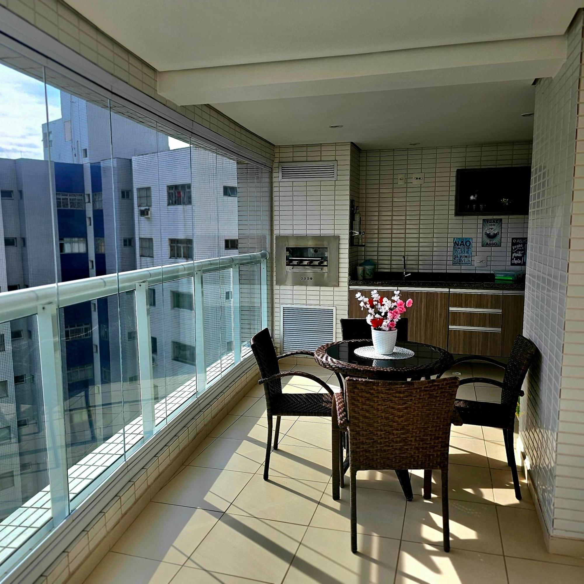 Apartamento Requinte E Sofisticacao Praia Grande  Exterior foto