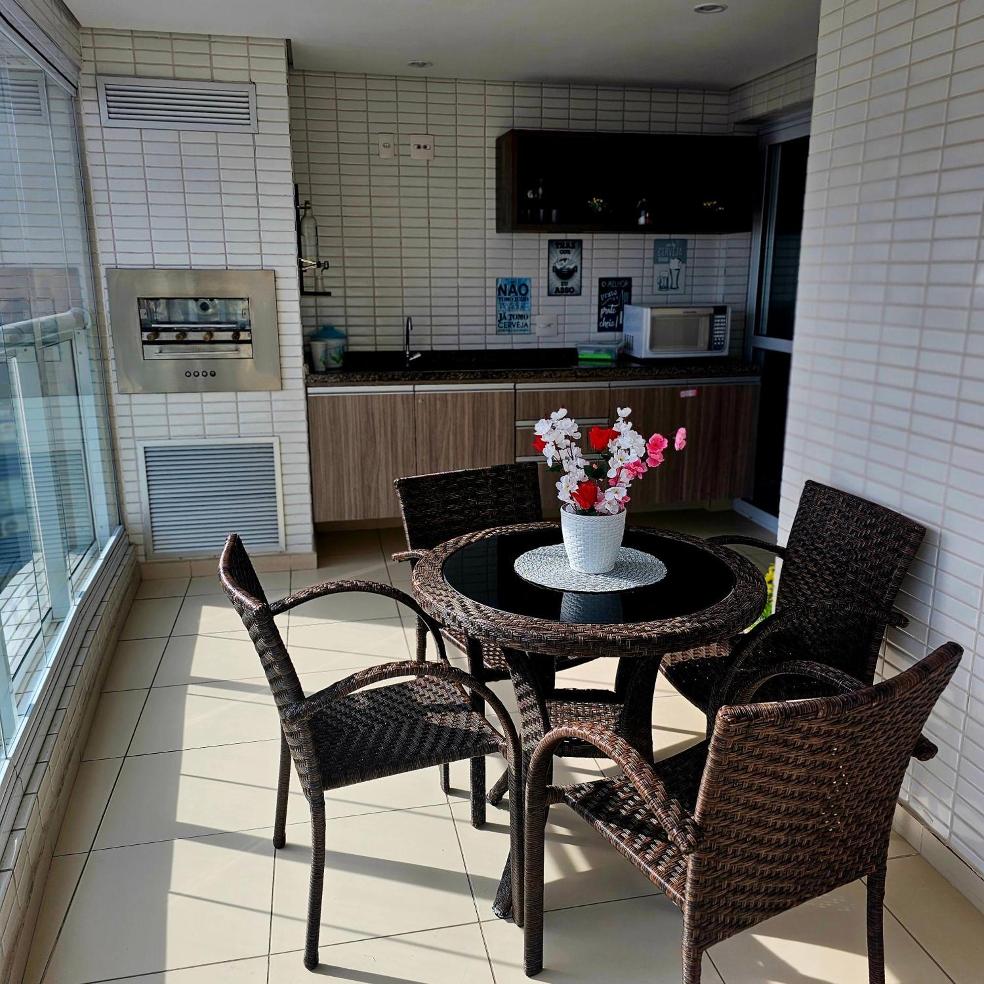 Apartamento Requinte E Sofisticacao Praia Grande  Exterior foto