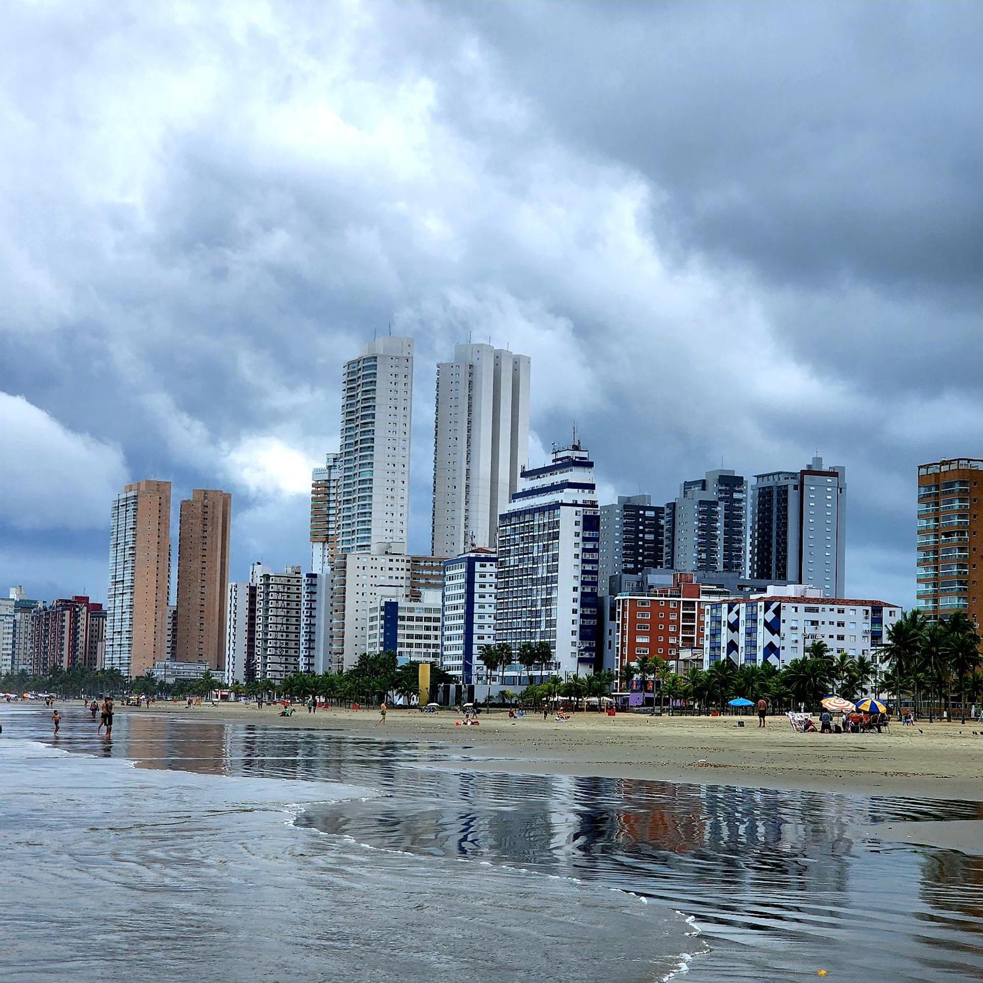 Apartamento Requinte E Sofisticacao Praia Grande  Exterior foto